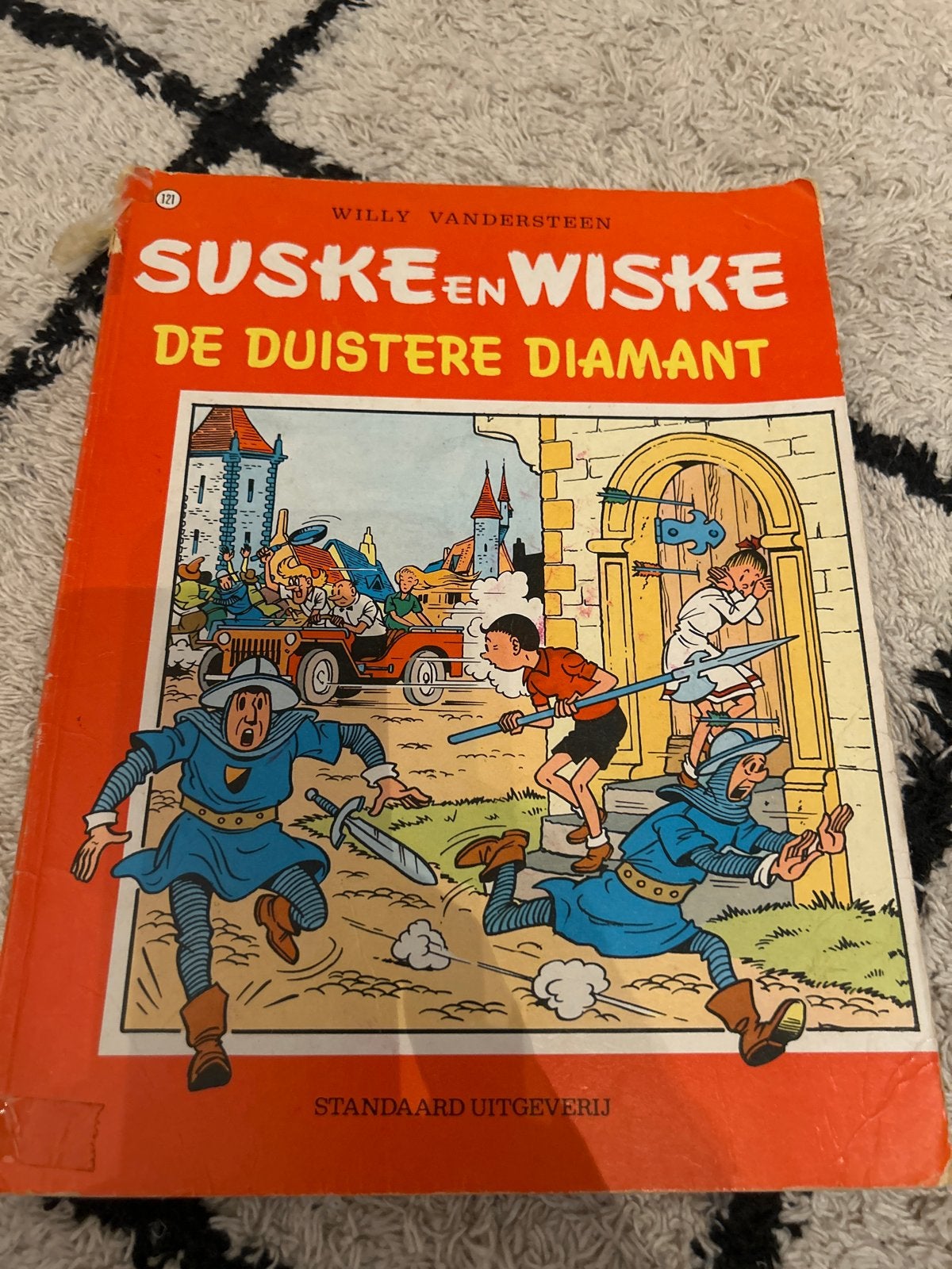 1984 Suske en Wiske: De Duistere Diamant (Softcover), Eén stripboek, Ophalen of Verzenden, Gelezen