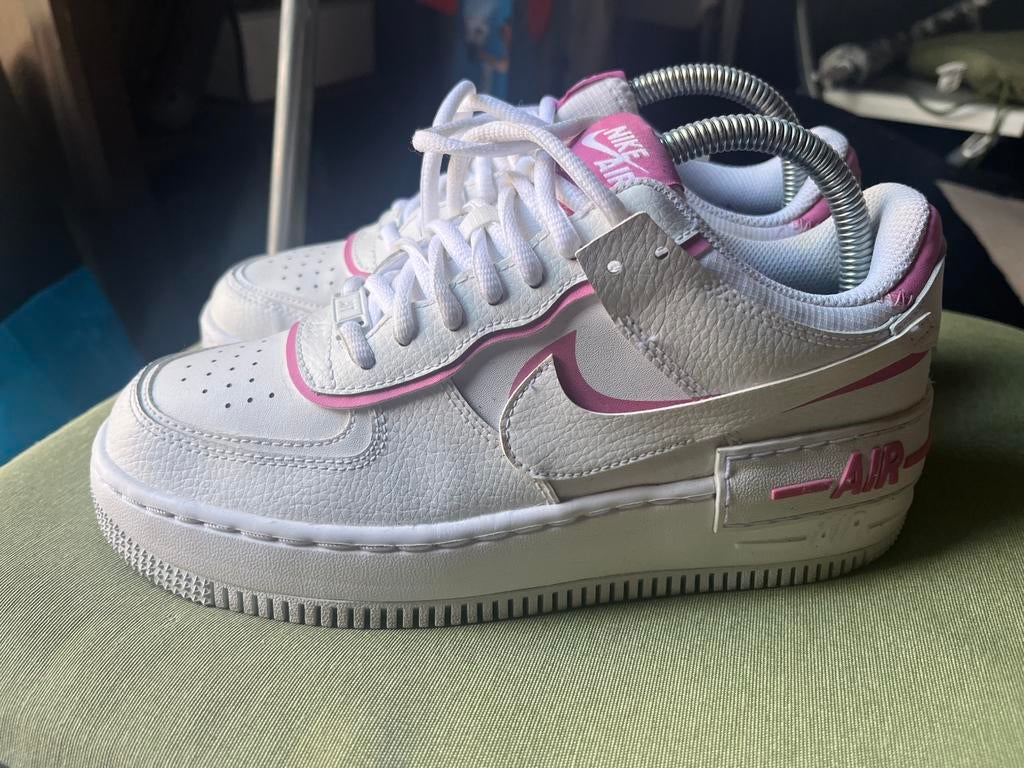 Nike air force one shadow pink, Kleding | Dames, Schoenen, Wit, Ophalen of Verzenden, Sneakers of Gympen, Zo goed als nieuw