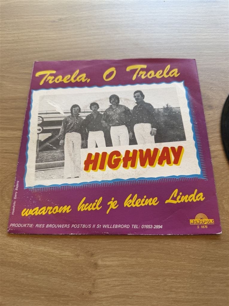 Highway - Troela o Troela, Cd's en Dvd's, Ophalen of Verzenden, Zo goed als nieuw, Nederlandstalig
