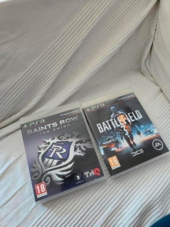 2 Ps3 battlefield saints row playstation 3, Avontuur en Actie, Vanaf 18 jaar, 1 speler, Nieuw