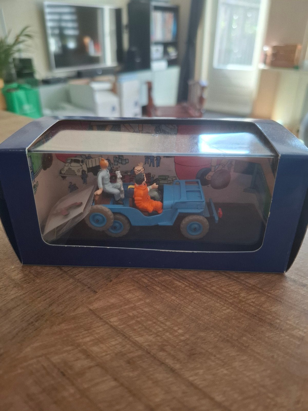 De Jeep van Kuifje"Raket naar de maan", Ophalen of Verzenden, Kuifje, Nieuw, Beeldje of Figuurtje