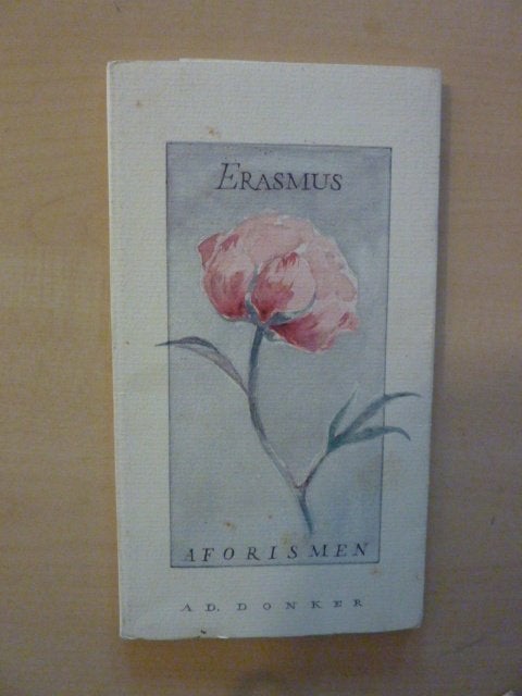 Erasmus - Aforismen, Boeken, Verzenden, Zo goed als nieuw, Overige onderwerpen, Achtergrond en Informatie