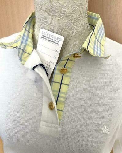 Burberry top/polo maat 42 NIEUW [V], Wit, Maat 42/44 (L), Nieuw, Ophalen of Verzenden