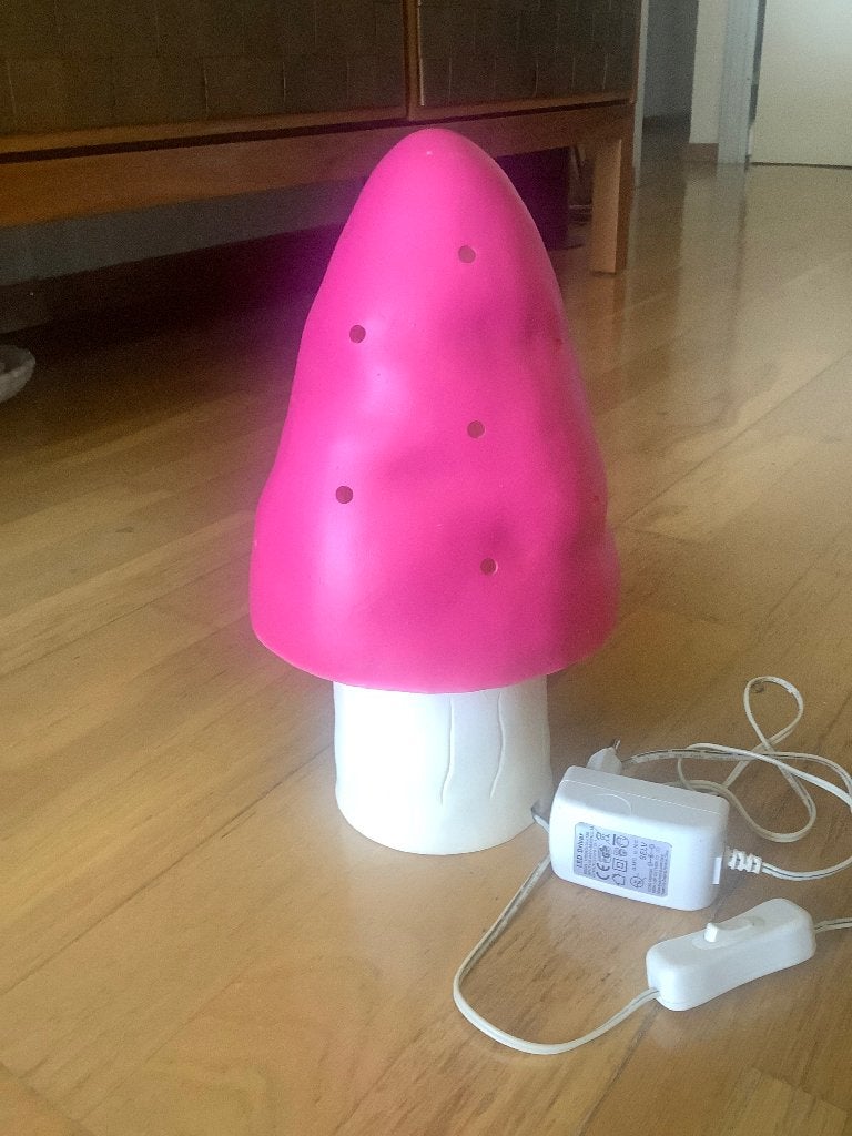 Heico Egmont Toys Paddenstoel Lamp - Kinderlamp - 28cm, Ophalen, Zo goed als nieuw, Lamp, Heico