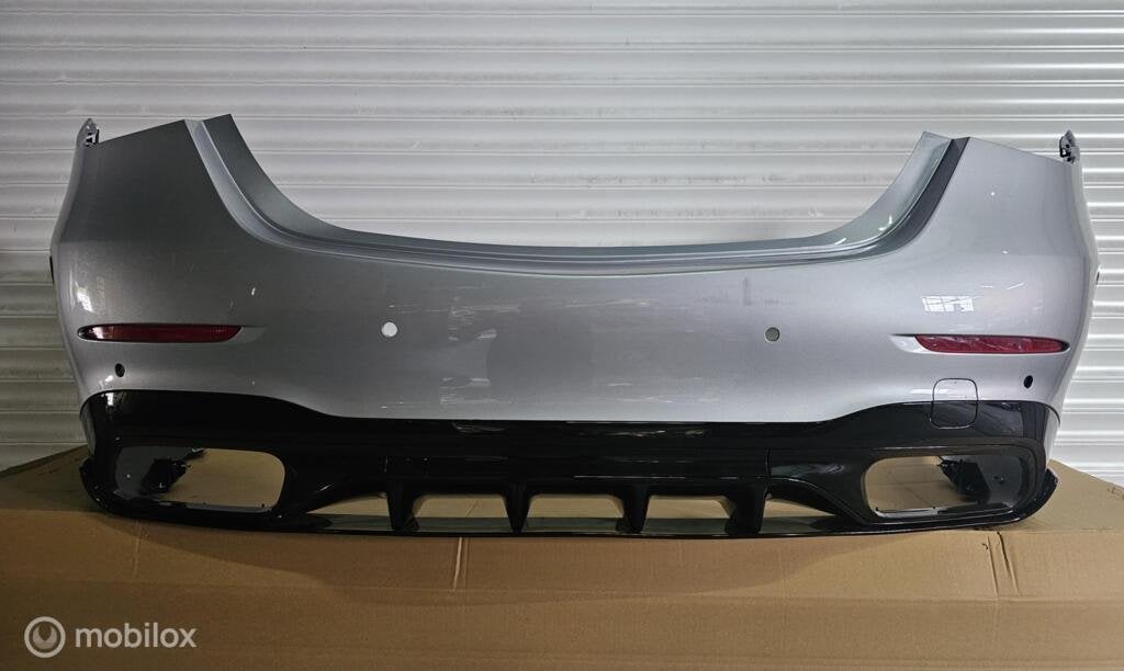 Mercedes C63 amg bumper achter W206 diffuser A2068851203, Gebruikt, Ophalen of Verzenden, Achter, Bumper