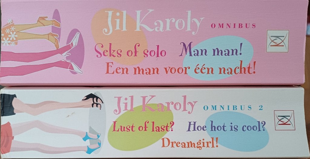 2+1 GRATIS 2x Jil Karoly omnibus, Boeken, Ophalen of Verzenden, Zo goed als nieuw, Jil Karoly