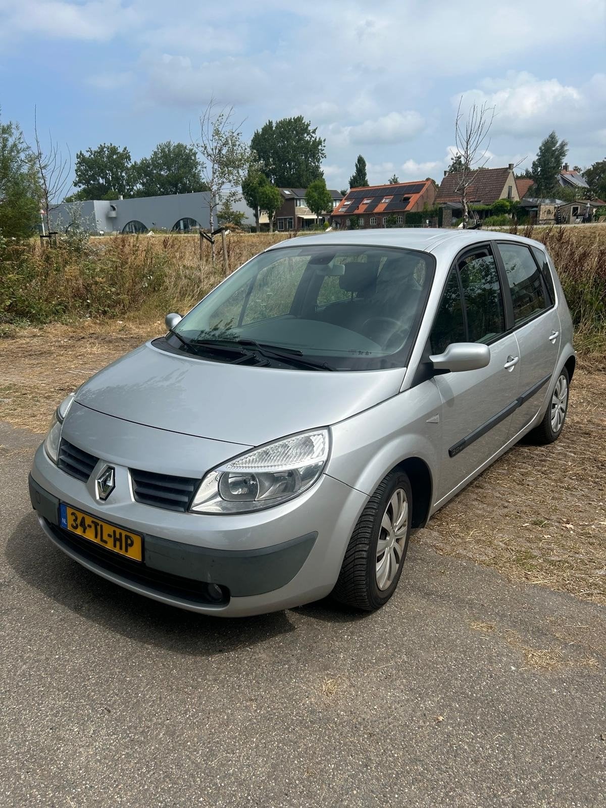 Renault Scénic 2.0 16V 99KW Euro4 2006 Grijs, 1998 cc, 4 cilinders, Origineel Nederlands, Particulier