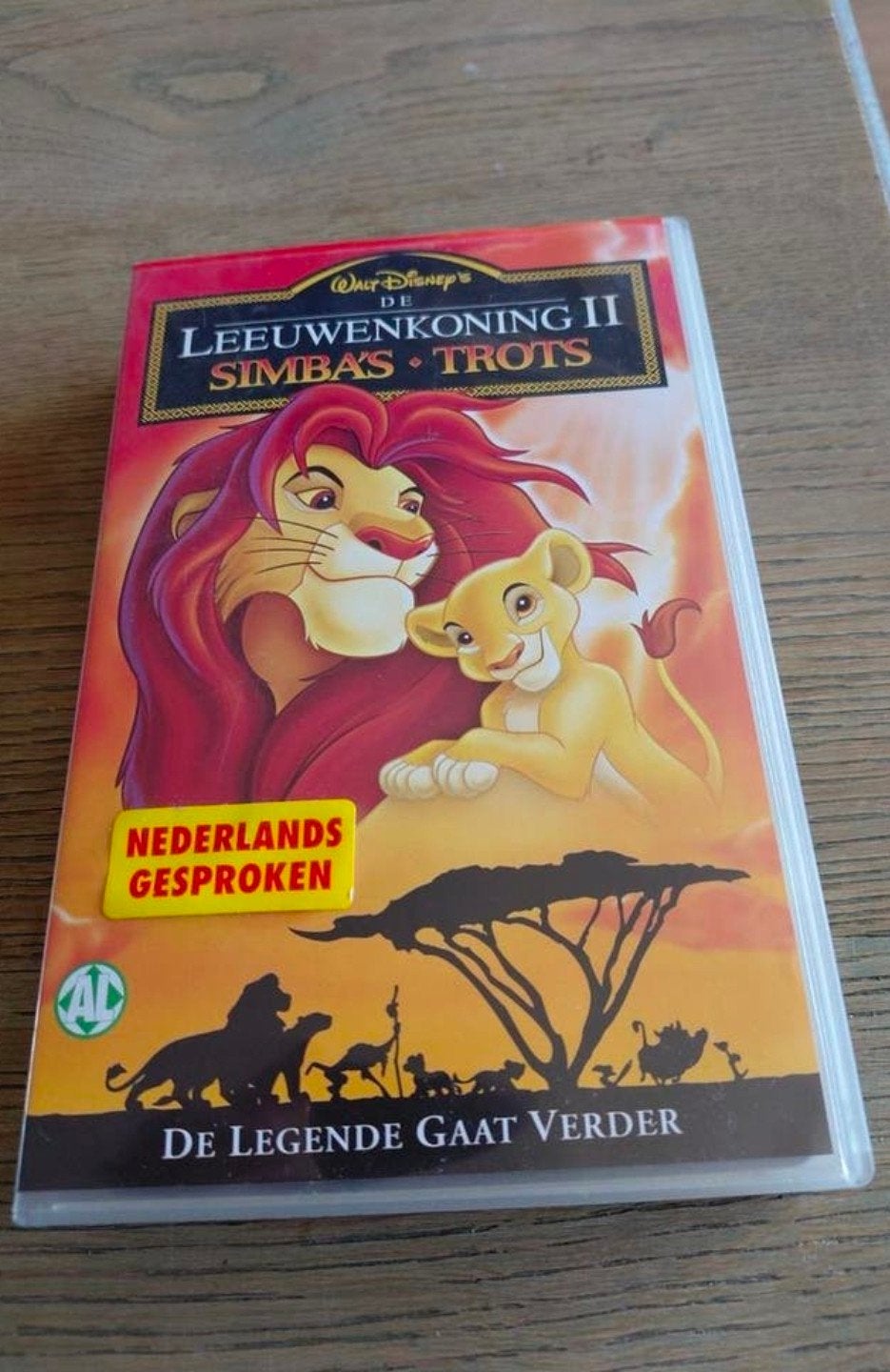 Disney De Leeuwenkoning 2 Simba's Trots NIEUW IN FOLIE, Cd's en Dvd's, Tekenfilm, Alle leeftijden, Ophalen of Verzenden, Nieuw in verpakking