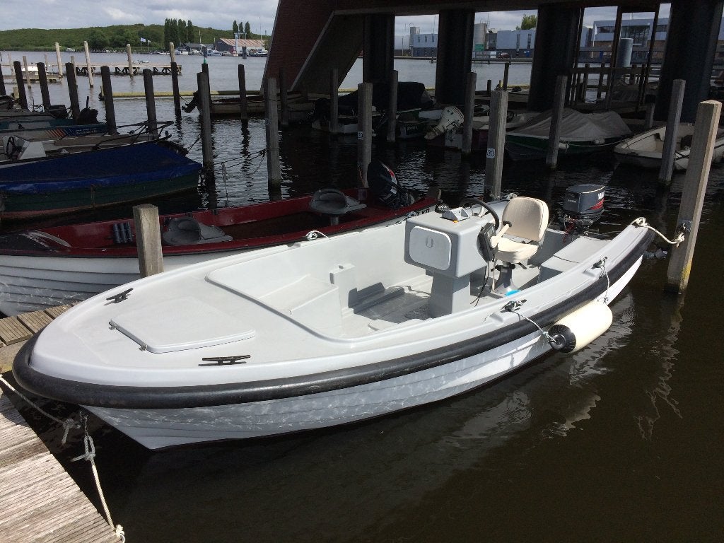 Mulder en Rijke Spurt 17 Console boot, Watersport en Boten, Ophalen, Gebruikt, Met afstandsbediening, 20 pk