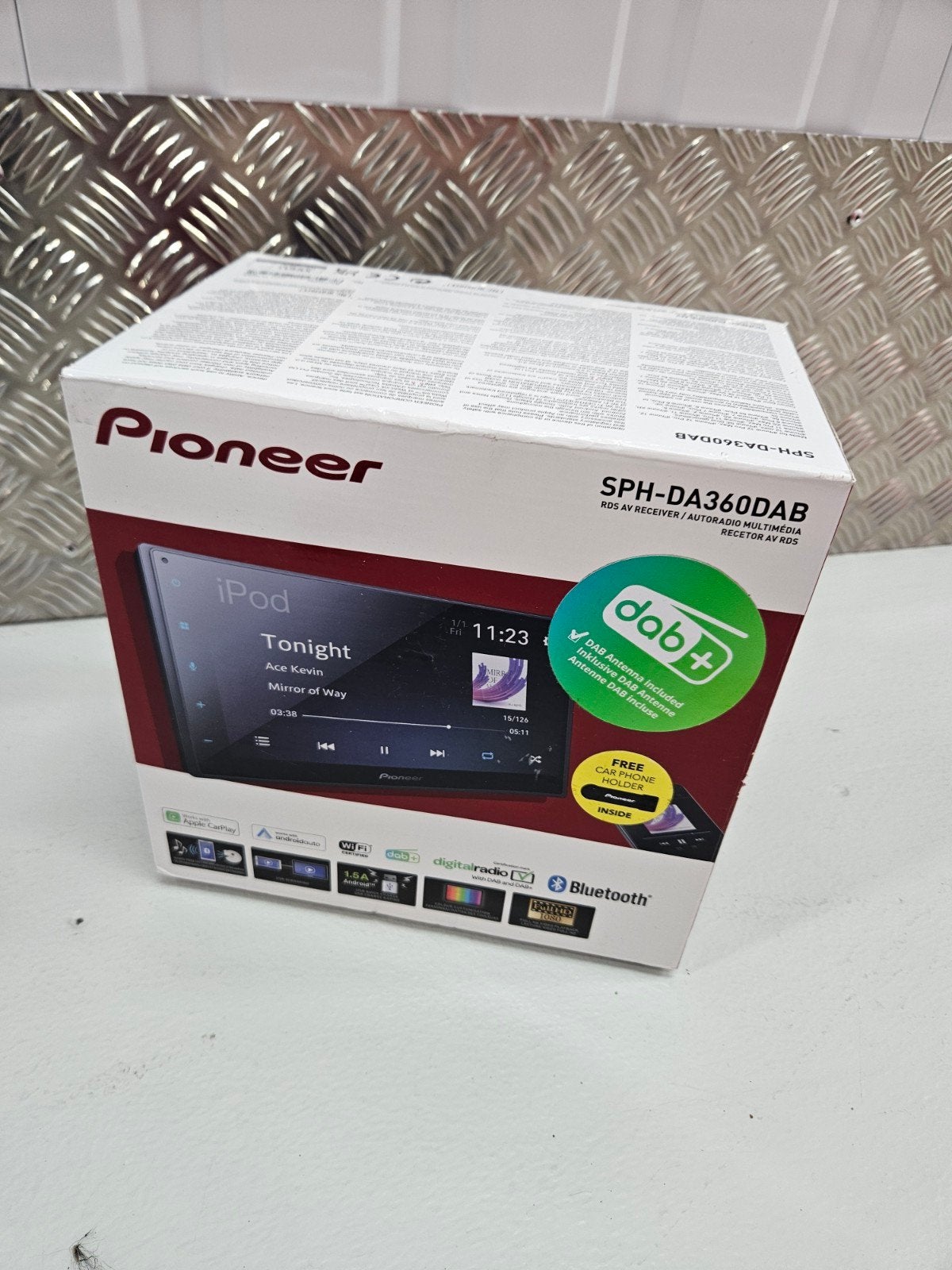 Pioneer SPH-DA360DAB Autoradio Multimedia Receiver, Ophalen