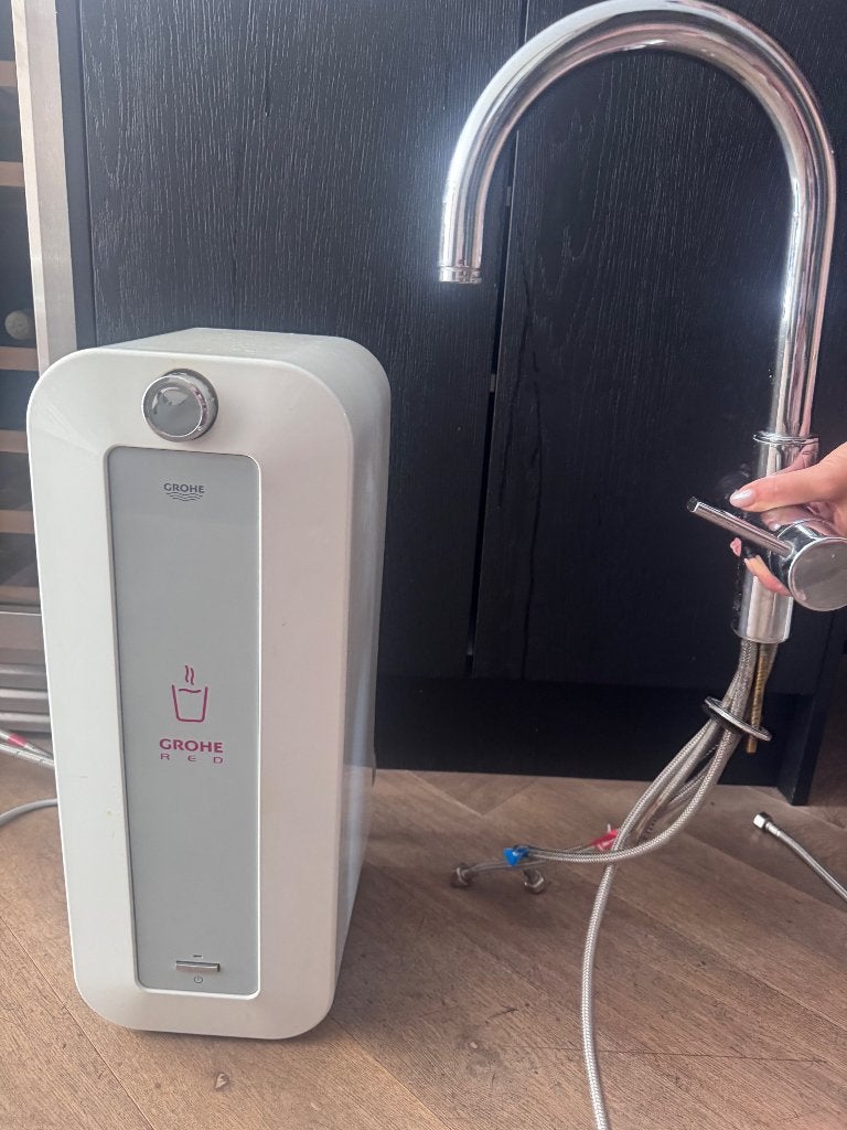 Grohe Red Kraan & Boiler, Doe-het-zelf en Verbouw, Sanitair, Gebruikt, Kraan, Chroom, Ophalen