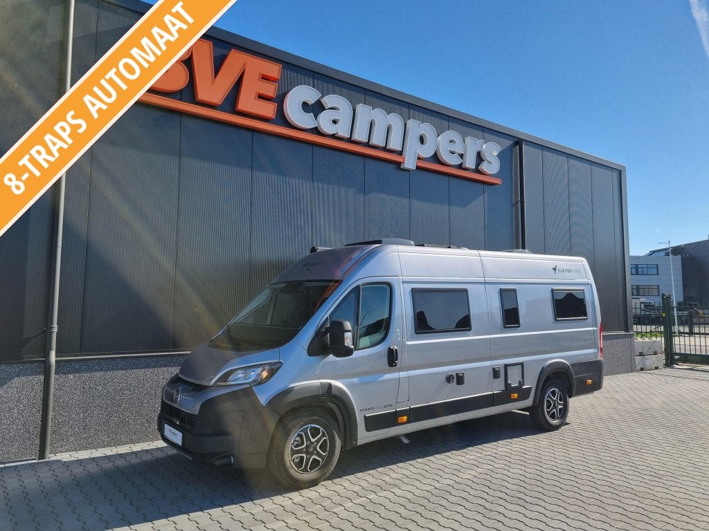 Clever Runner 640 Hefbed 180pk Maxi Full P, Buscamper of Camperbus, Ringverwarming, Tot en met 2, 6 tot 7 meter