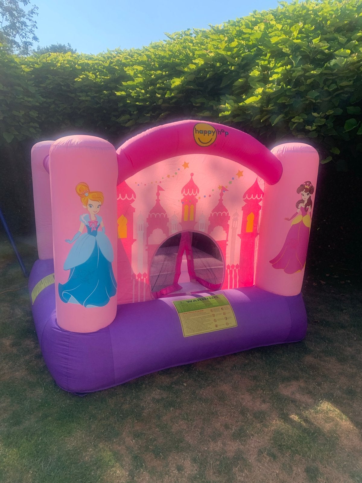 Happy Hop Prinses Springkussen - Bouncy Castle, Ophalen, Gebruikt