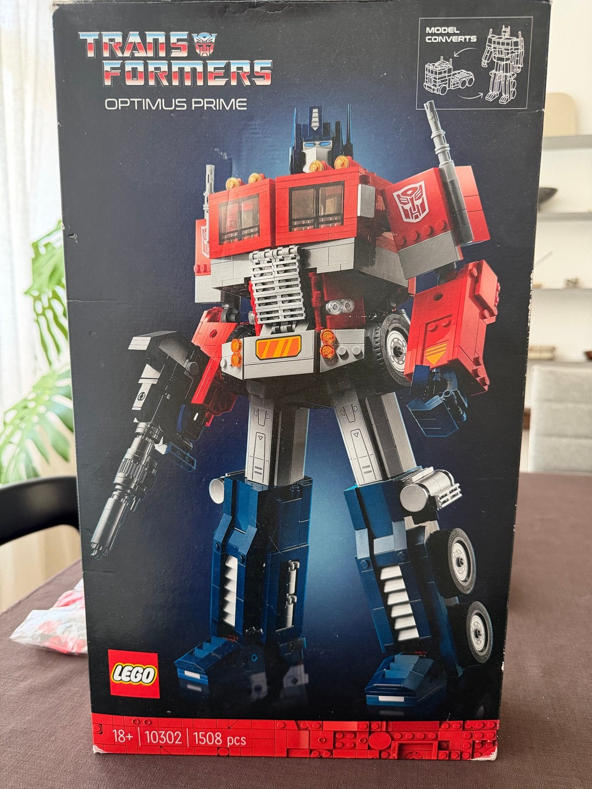 Lego Transformers Optimus Prime 10302, Overige thema's, Lego, Nieuw, Ophalen of Verzenden