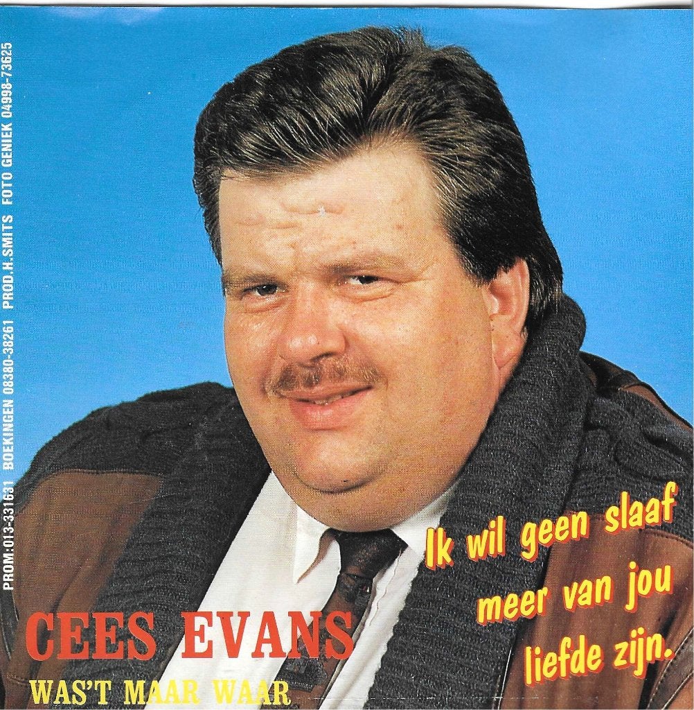 vinyl single   Cees Evans, Ophalen of Verzenden, Gebruikt, Pop