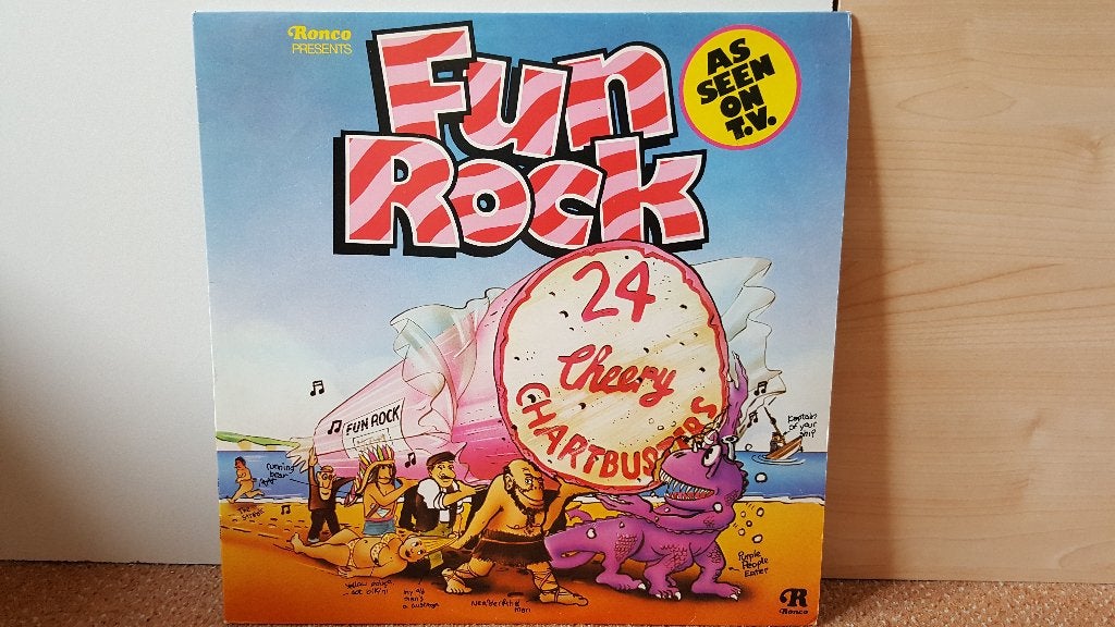 FUN ROCK 24 CHEERY CHARTBUSTERS - (1976) (LP), LP, Ophalen of Verzenden, Zo goed als nieuw, 12 inch