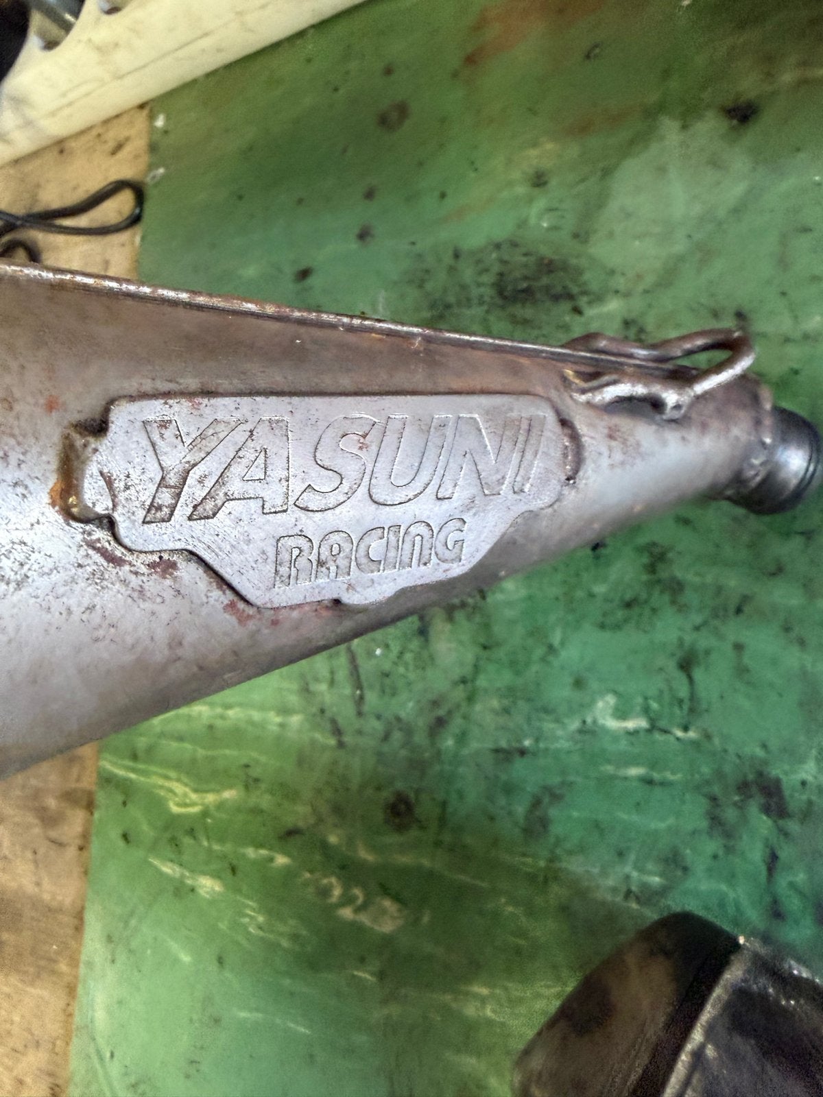 Yasuni Race uitlaat met demper (ontgrensd), Ophalen of Verzenden, Gebruikt, Uitlaat