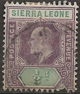 Sierra Leone, Verzenden, Overige landen, Gestempeld