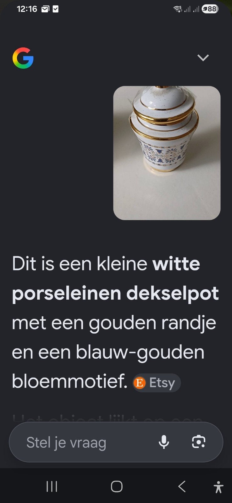 Griekse porselein of aardewerk potje, Antiek en Kunst, Antiek | Keramiek en Aardewerk, Ophalen