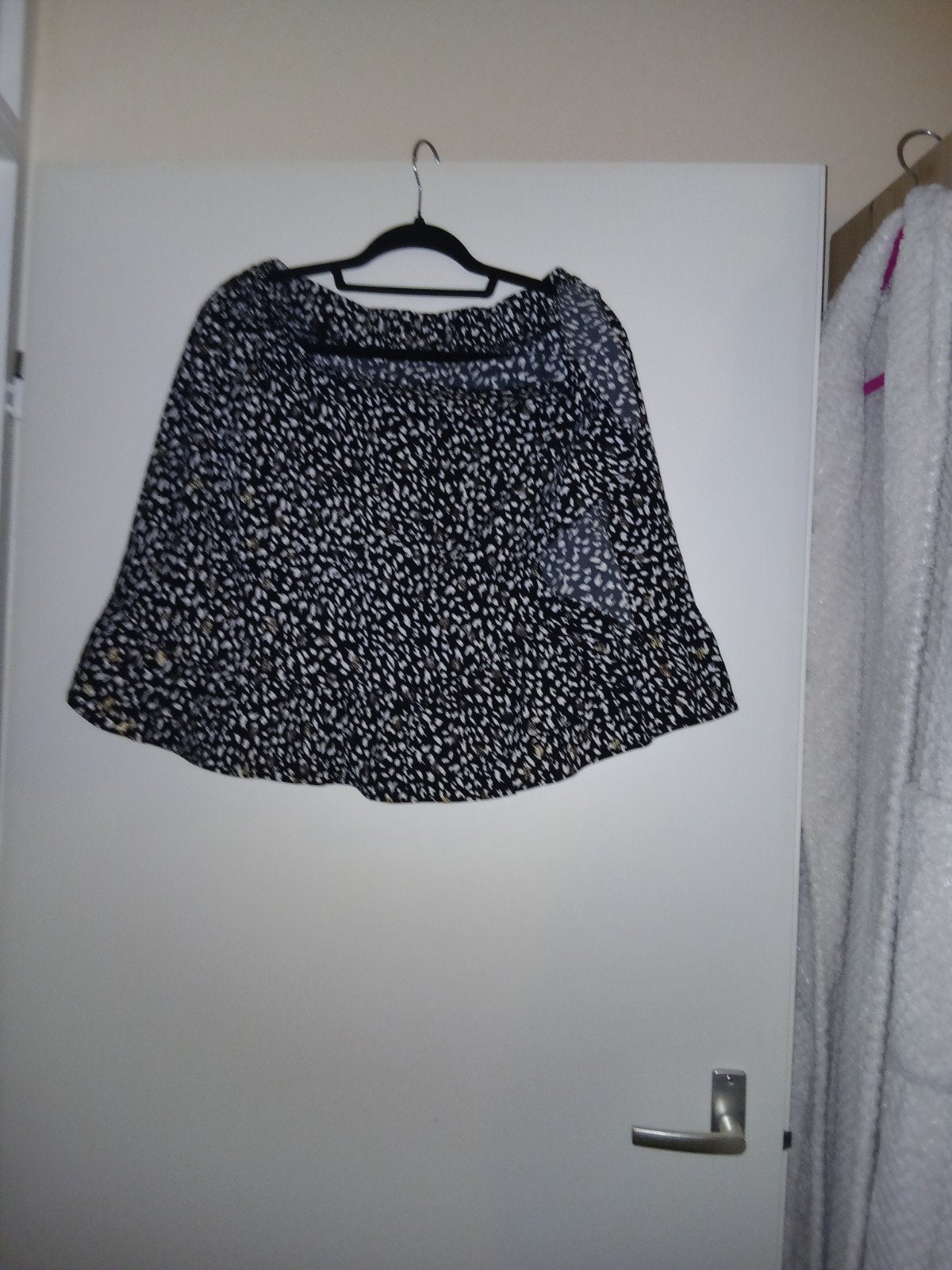 zwarte broekrok ,zwartwit broekrok, Ophalen, Zwart, Maat 46/48 (XL) of groter, Boven de knie