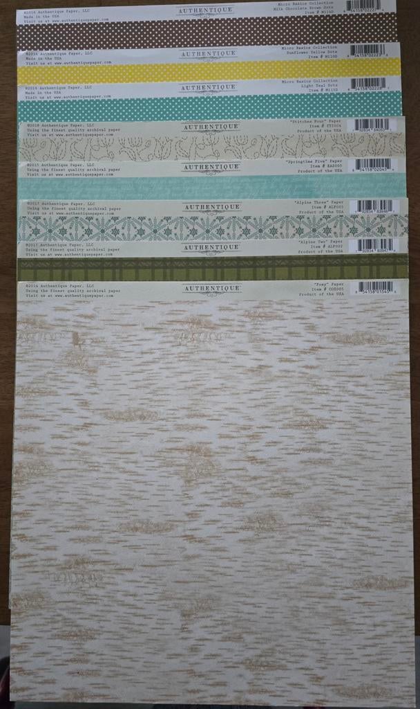 50 scrapvellen, Ophalen of Verzenden, Nieuw, Papier of Karton