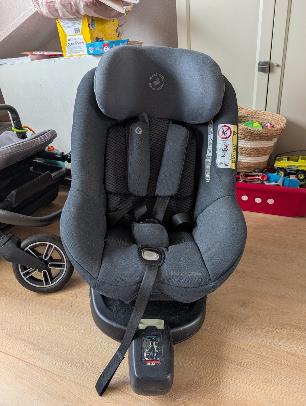 Maxi-Cosi Beryl Isofix autostoel, Ophalen, Verstelbare rugleuning, Gebruikt, 0 t/m 18 kg