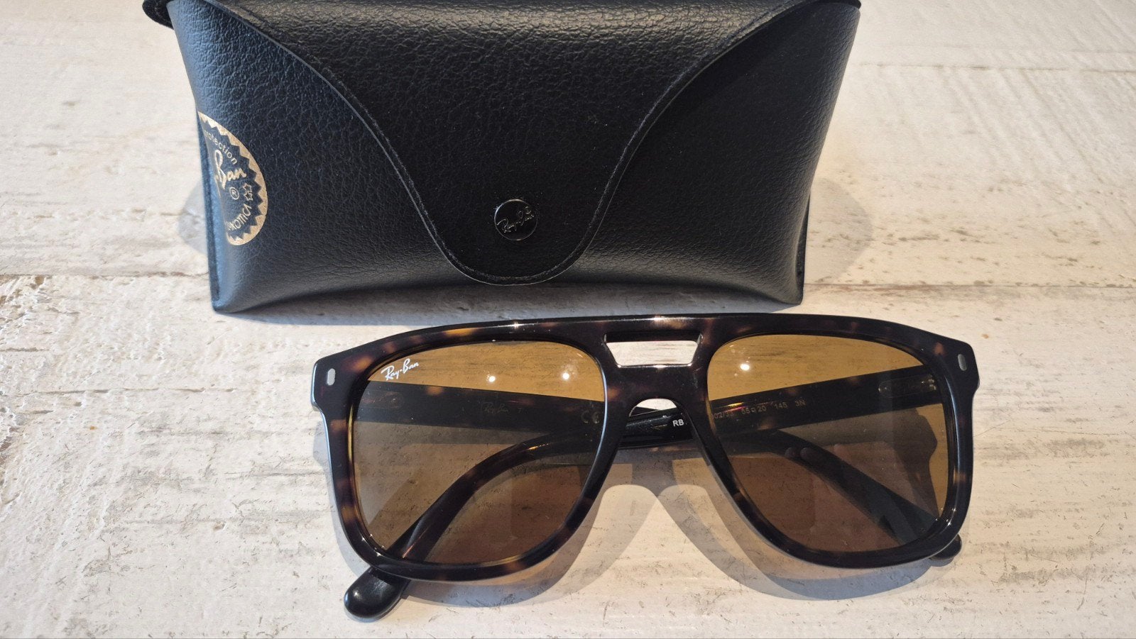 Ray-Ban RB2213/902/33 Zonnebril - zgan, Zonnebril, Bruin, Ophalen of Verzenden, Zo goed als nieuw