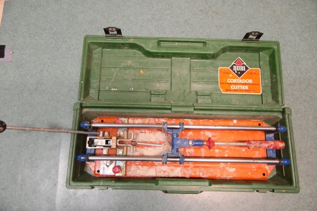 tegelsnijder, Ophalen of Verzenden, Gebruikt, Snijgereedschap, Rubi