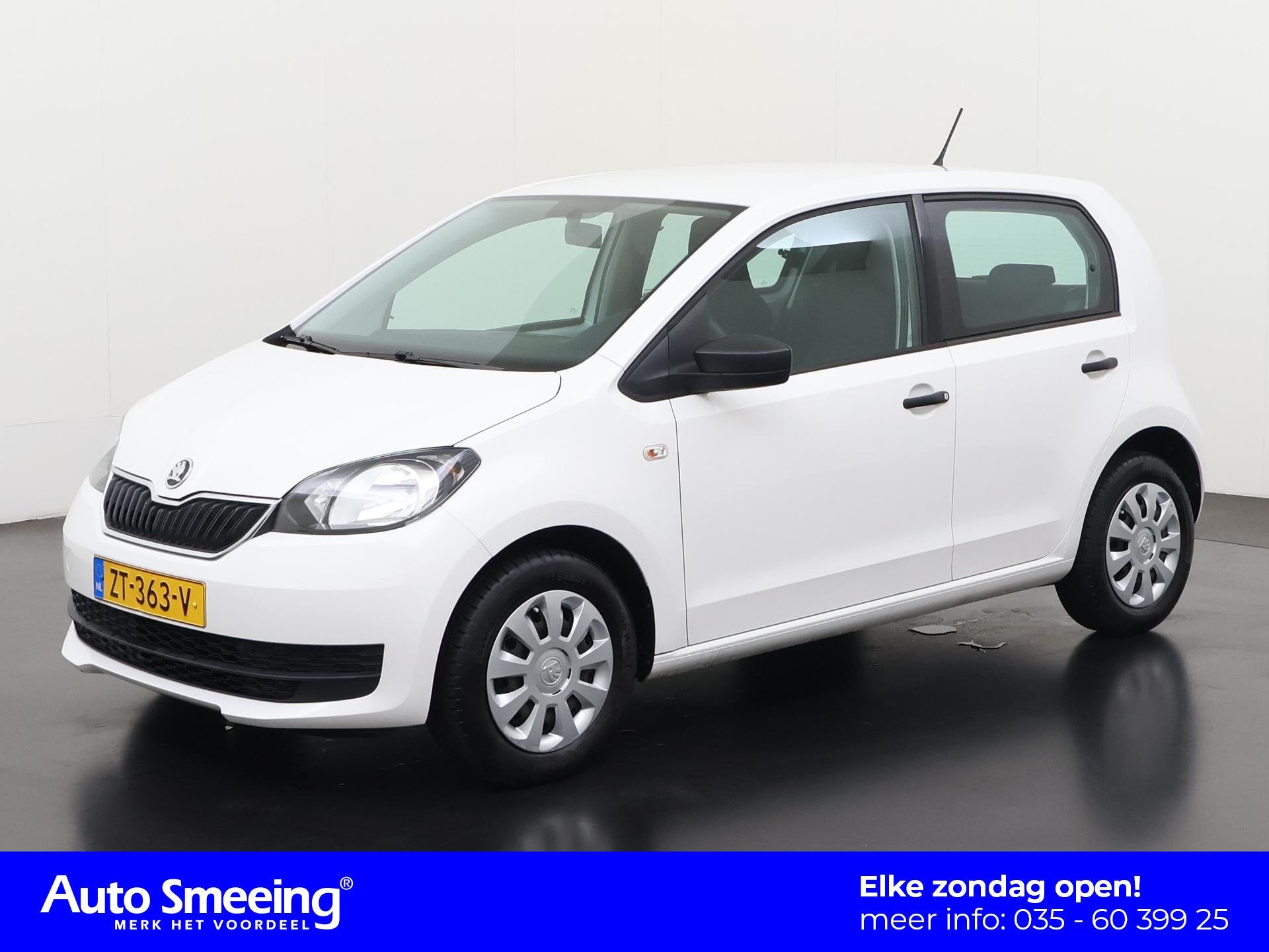 Skoda Citigo 1.0 Greentech Active | 12 mnd Garantie, Voorwielaandrijving, 12 maanden, Stof, Gebruikt