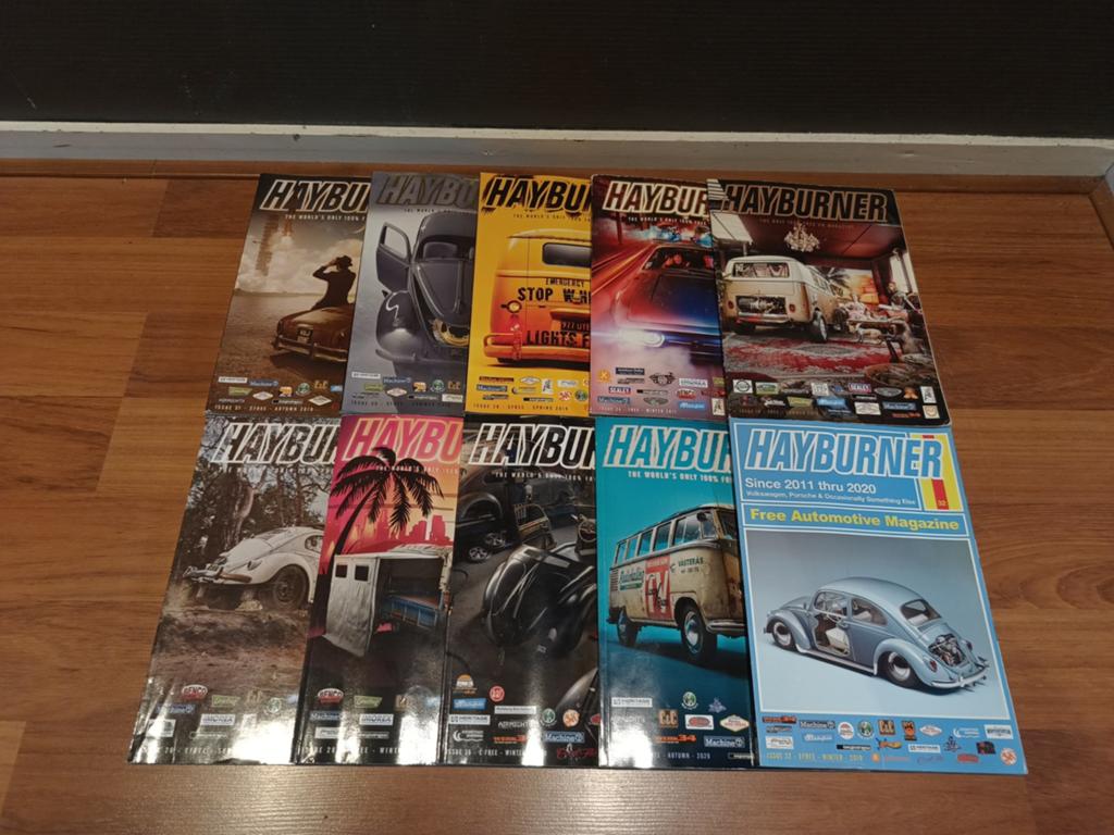 10x Hayburner Vw magazines, Ophalen of Verzenden, Wetenschap en Natuur