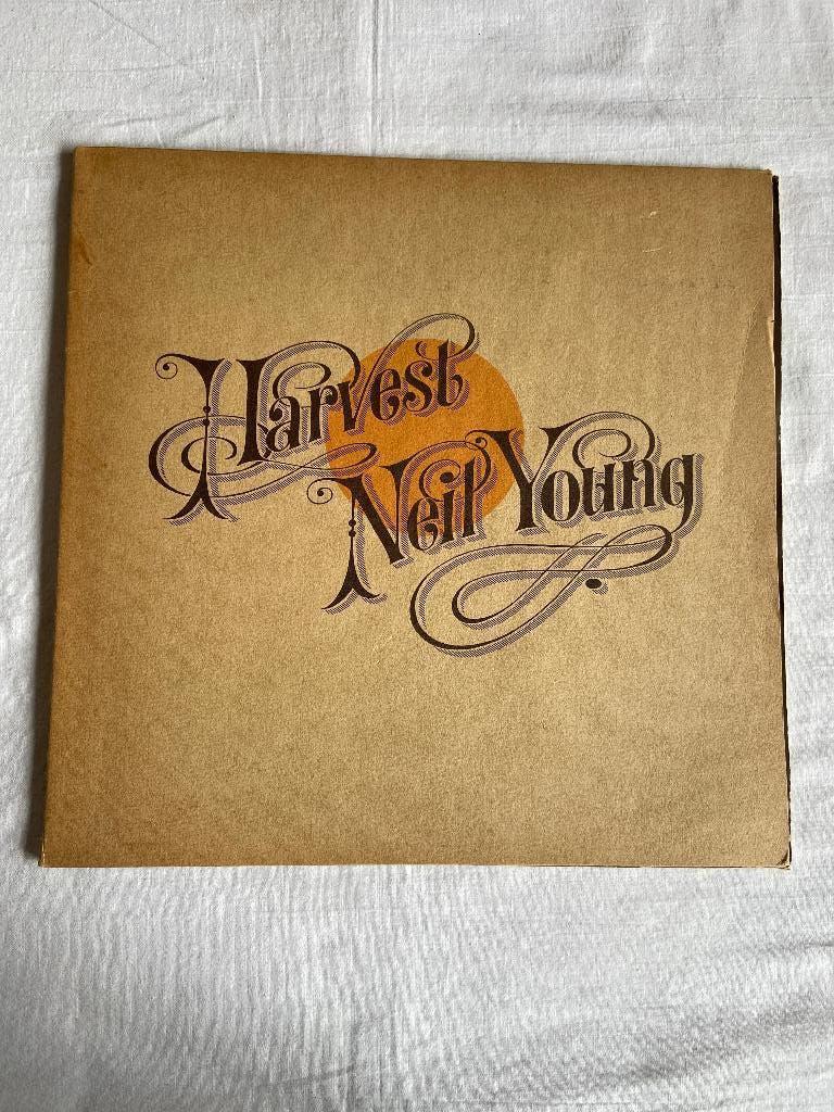 neil young - harvest (lp), Cd's en Dvd's, Vinyl Singles, Verzenden, Overige typen, Zo goed als nieuw, Pop
