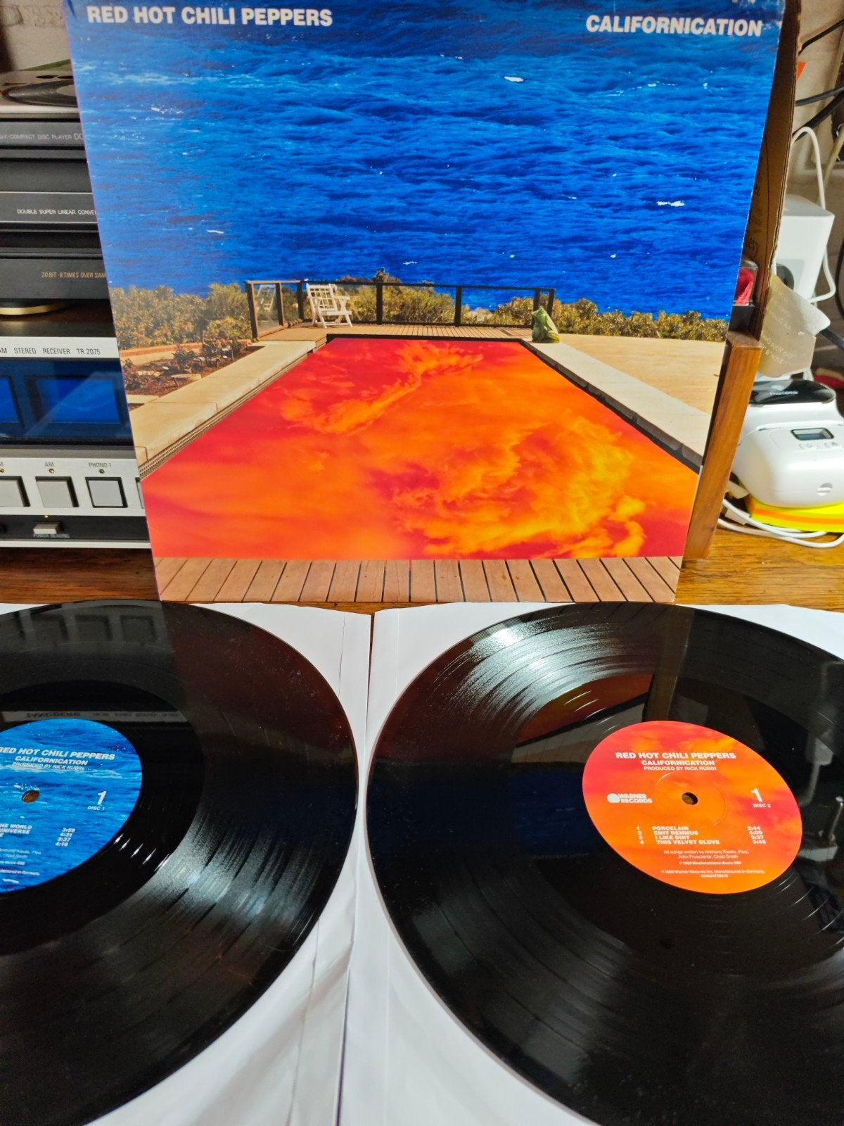 Red Hot Chili Peppers - Californication (Dubbel-LP), Beschermende buitenhoes, Ophalen of Verzenden, Zo goed als nieuw, 12 inch