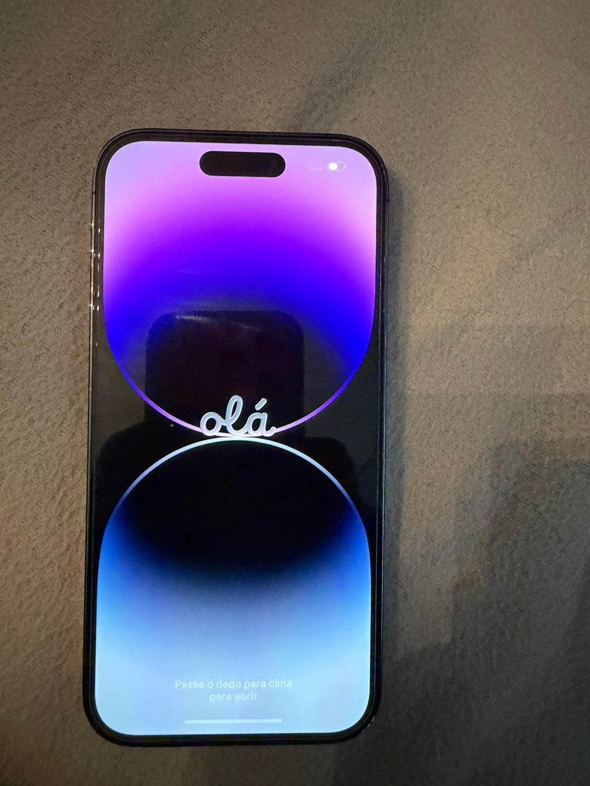iPhone 14 Pro 128GB Deep Purple, Paars, Ophalen of Verzenden, Zo goed als nieuw, 82 %