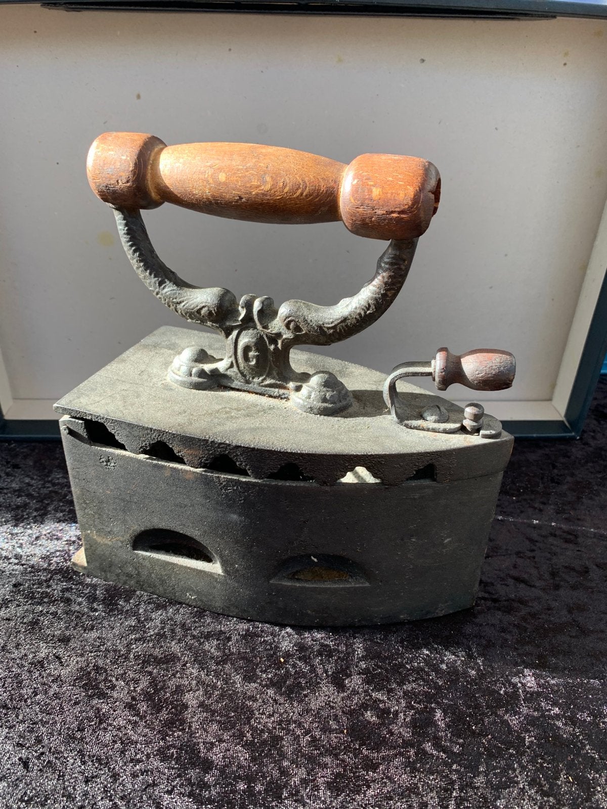 Echte antieke strijkbout geen replica, Ophalen of Verzenden