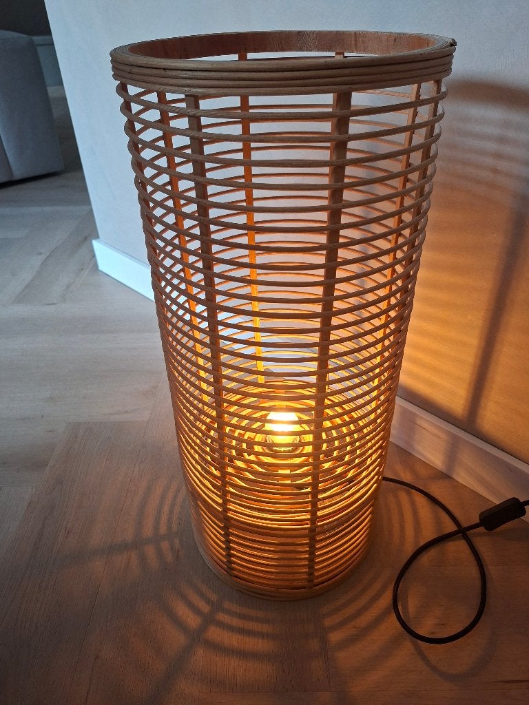 Lamp, Ophalen, Zo goed als nieuw, Hout, Minder dan 100 cm