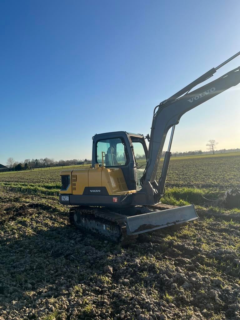 Volvo ec55d rups kraantje, Ophalen of Verzenden, Graafmachine