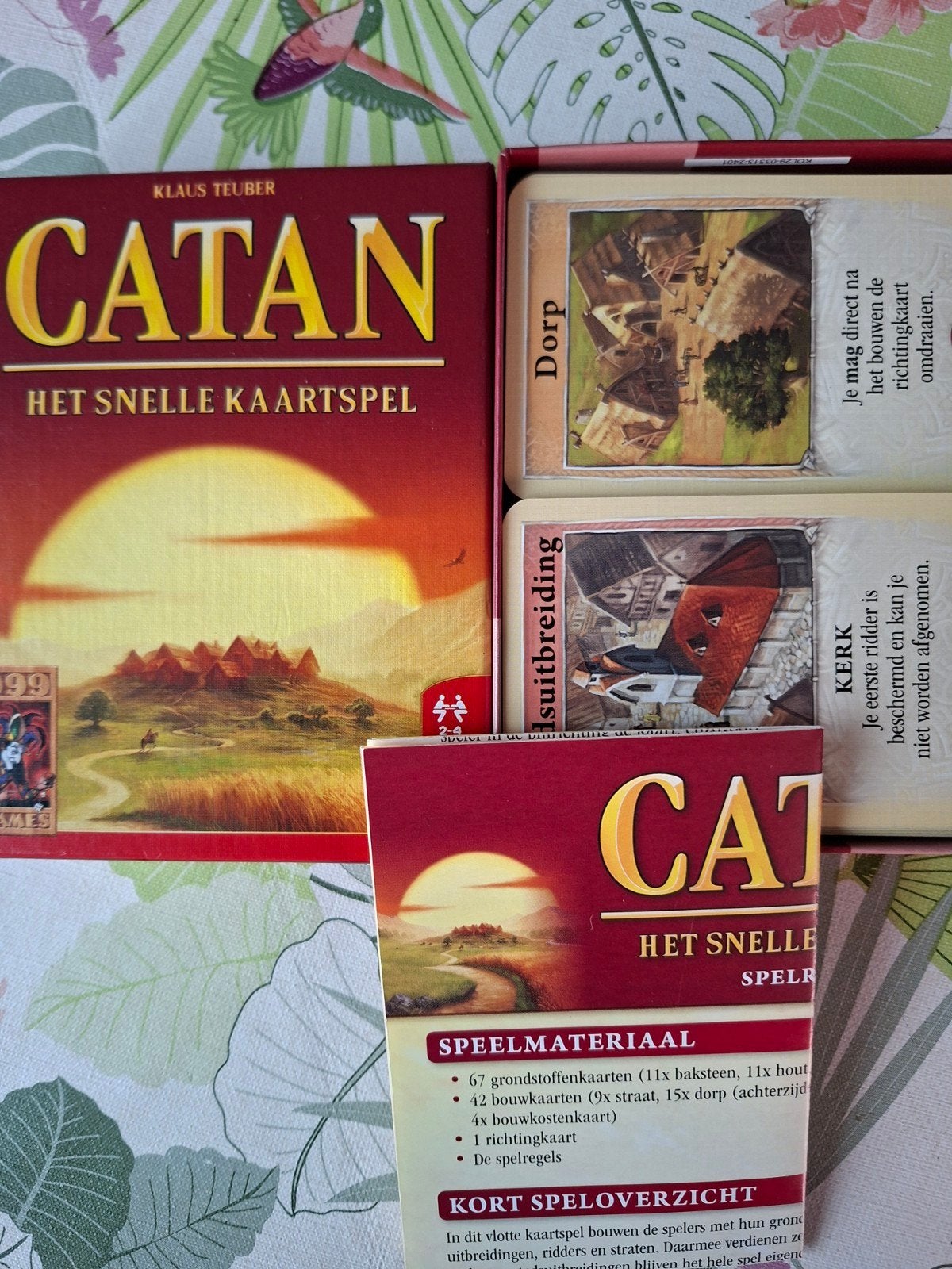 De kolonisten van catan het snelle kaartspel als nieuw, Ophalen of Verzenden, Zo goed als nieuw