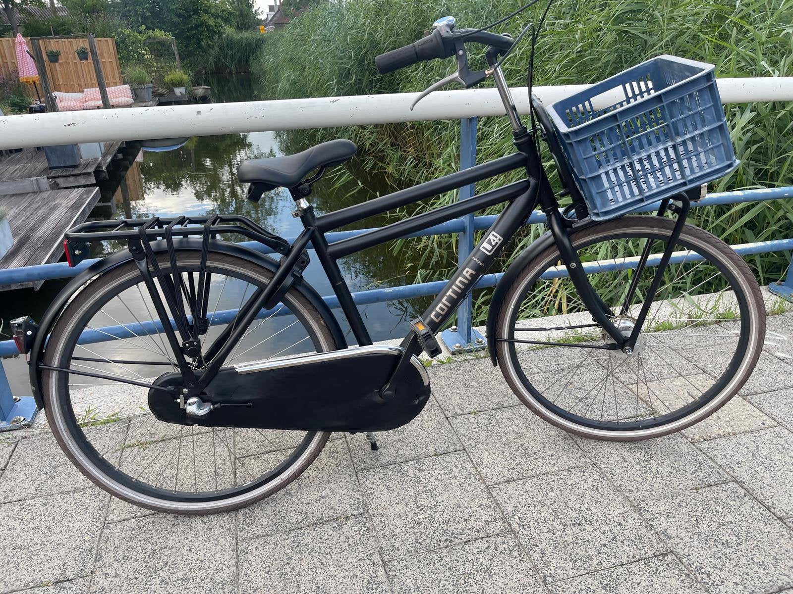 Hele mooie cortina U4 transport jongens fiets te koop, Fietsen en Brommers, Terugtraprem, Versnellingen, Zo goed als nieuw, Ophalen