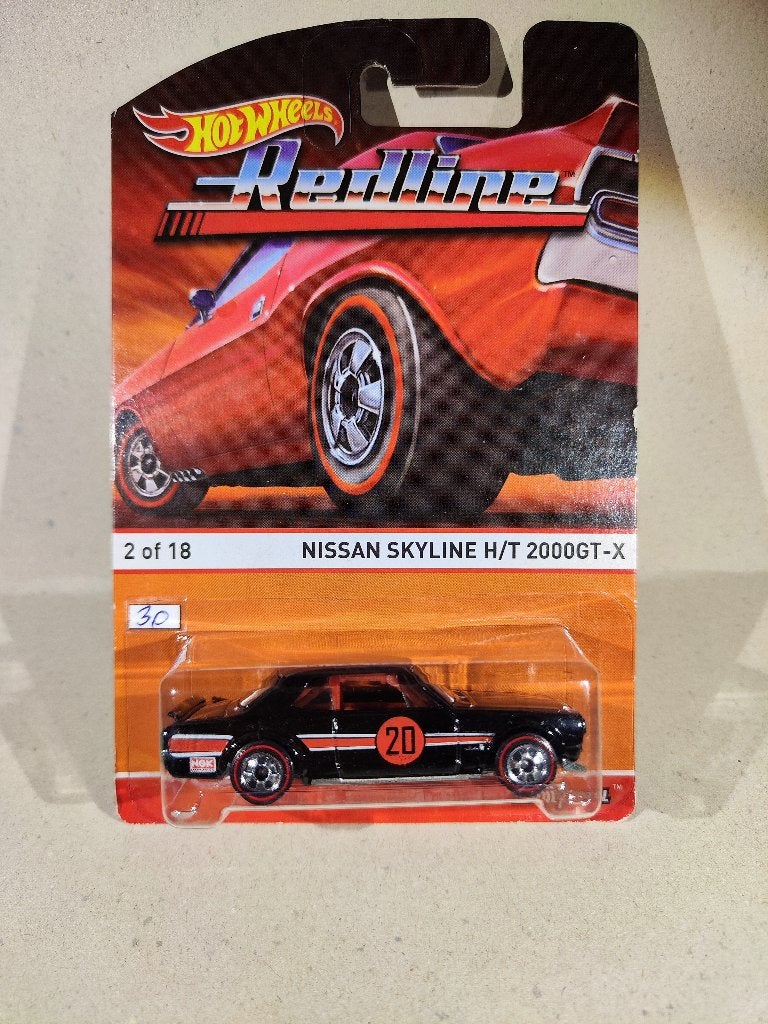 Hot Wheels Nissan Skyline 2000GT-X Redline, Ophalen of Verzenden, Nieuw, Auto