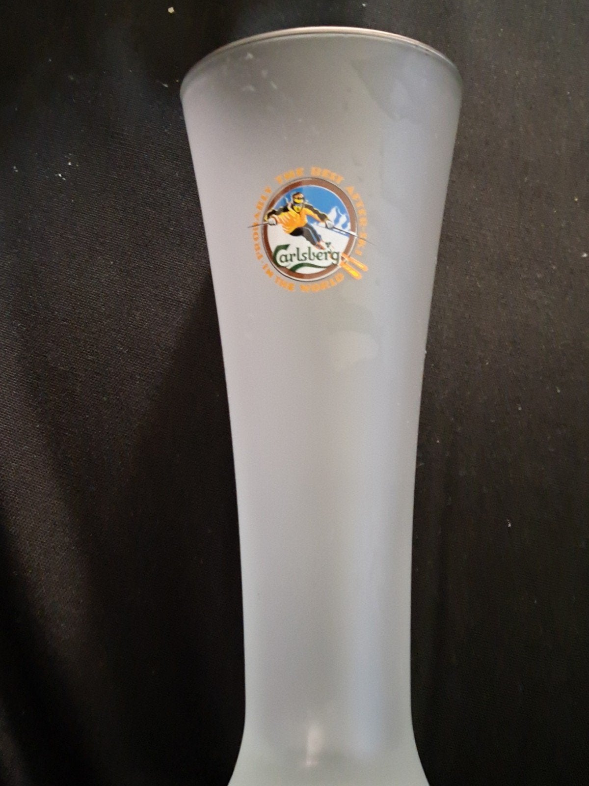 Carlsberg After-Ski Edition Mat Glas, Verzamelen, Ophalen of Verzenden, Zo goed als nieuw