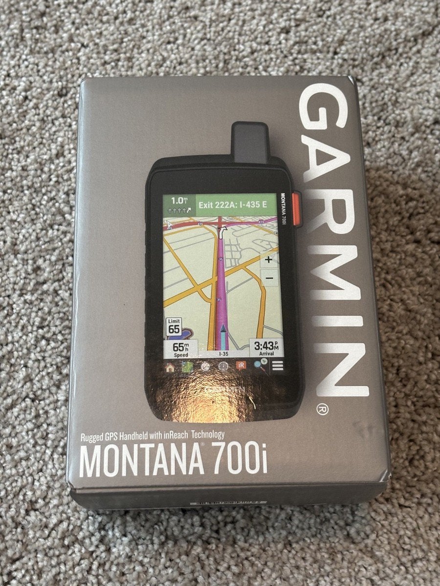 Garmin montana 700i, Ophalen of Verzenden, Gebruikt, Navigatie of Gps