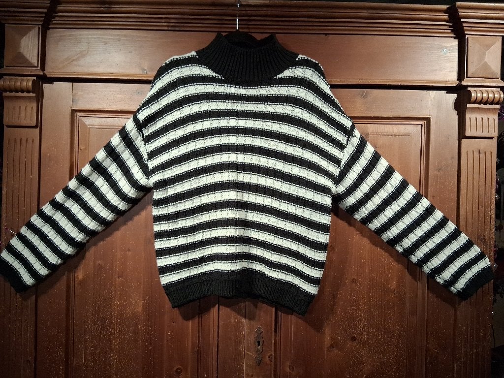 coltrui zwart wit M Hema, Ophalen of Verzenden, Zo goed als nieuw, Maat 38/40 (M), Overige kleuren