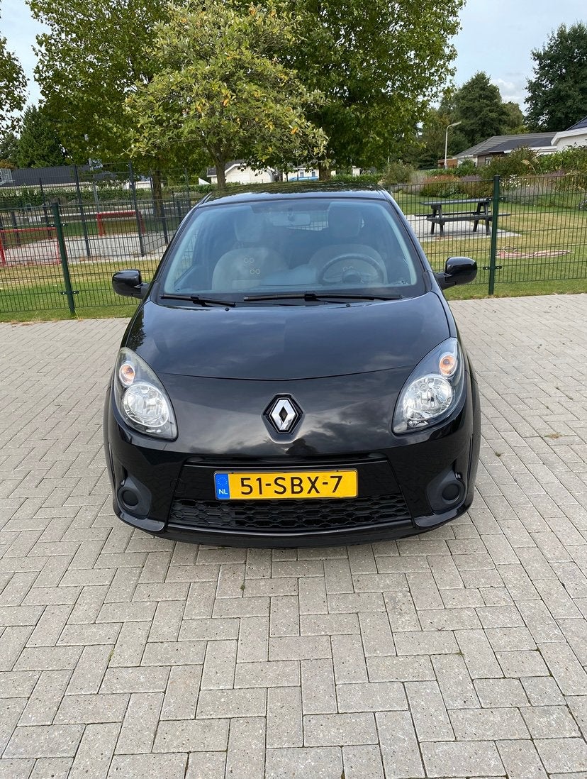 Renault Twingo 1.2-16 v (2011) .195000 km  (NAP) met Airco, Zwart, Handgeschakeld, Particulier, 1200 cc