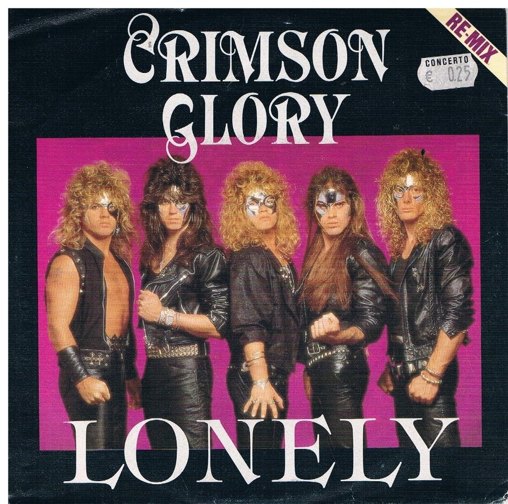 Hard Rock Crimson Glory  Lonely, Cd's en Dvd's, Vinyl Singles, Verzenden, Gebruikt, Rock en Metal
