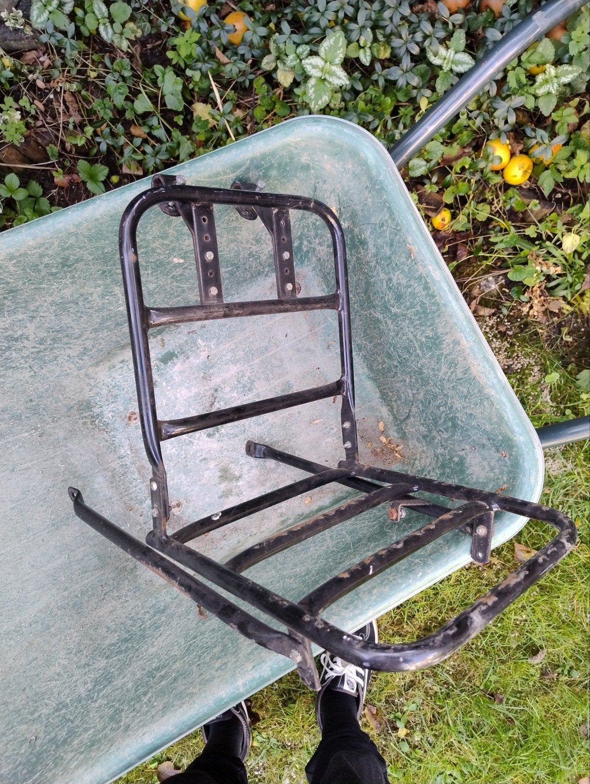 Vintage fietsenrek voor stuur gratis, Ophalen, Gebruikt