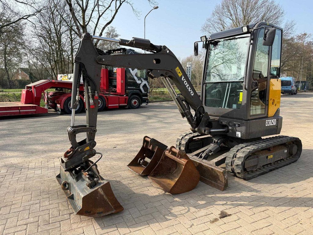 2017 Volvo ECR25D Mini graafmachine, Graafmachine