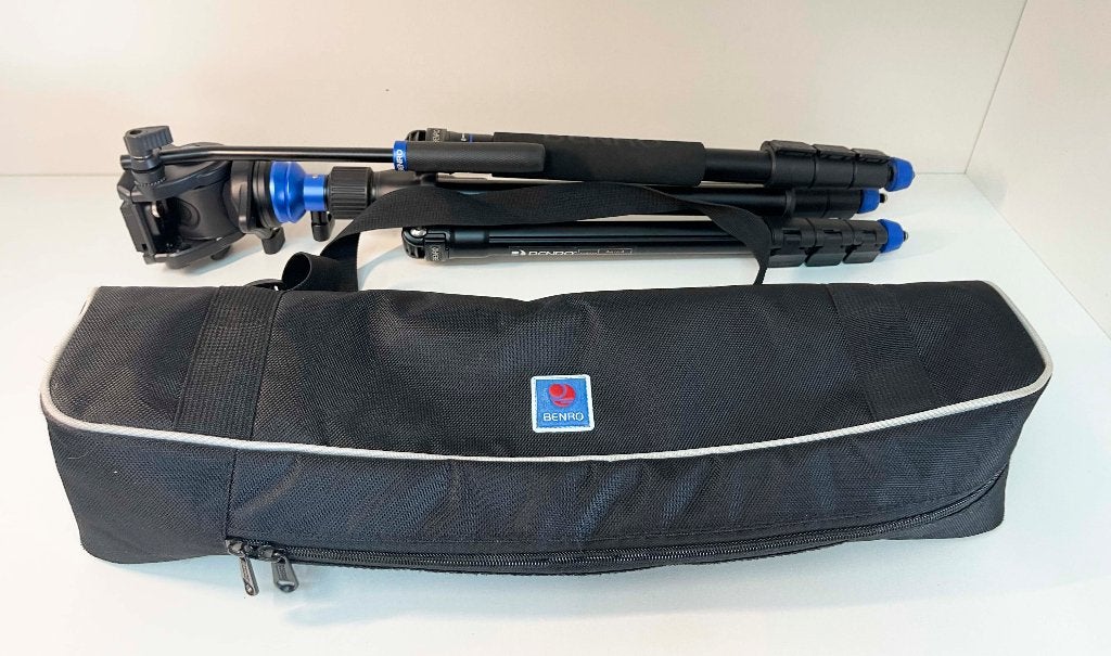 Benro A2883F professioneel videostatief met S4 Pro videokop, N, N, Benro, Zo goed als nieuw