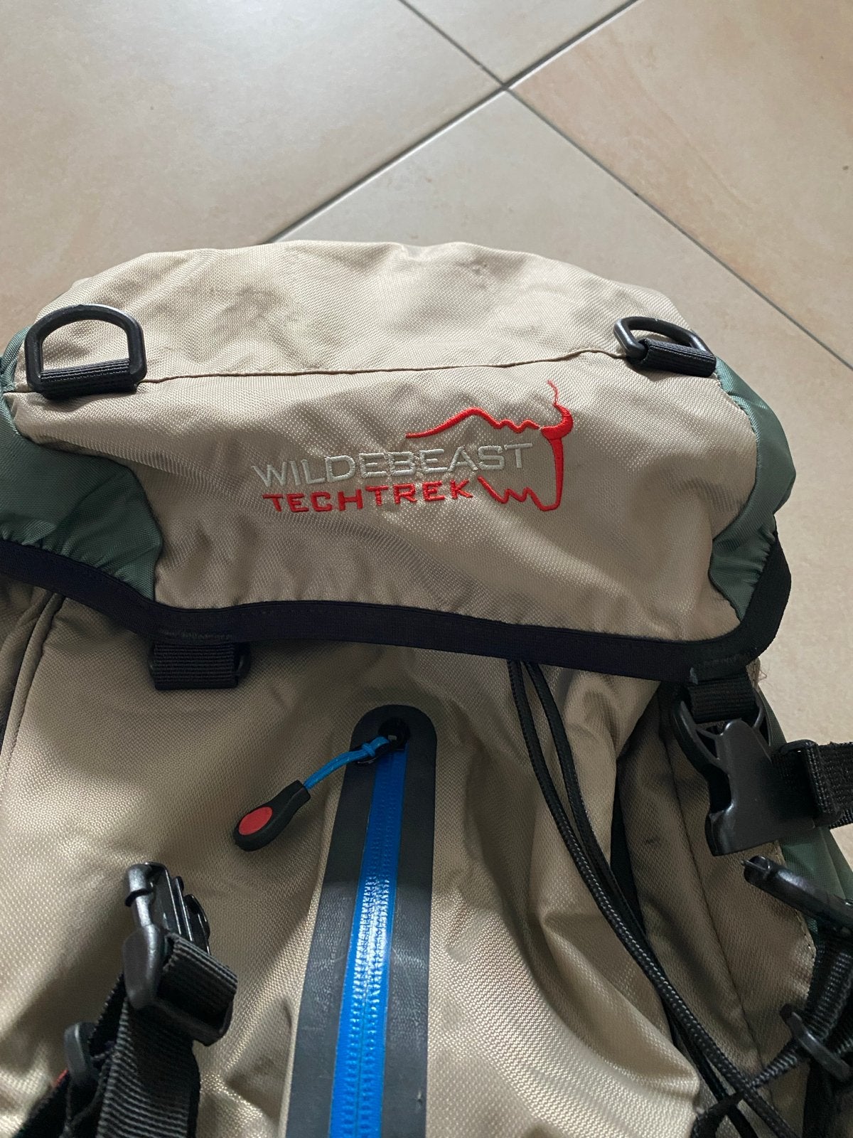 Wildebeast Techtrek 55L Rugzak met Flightbag, Ophalen, Gebruikt, Rugzak