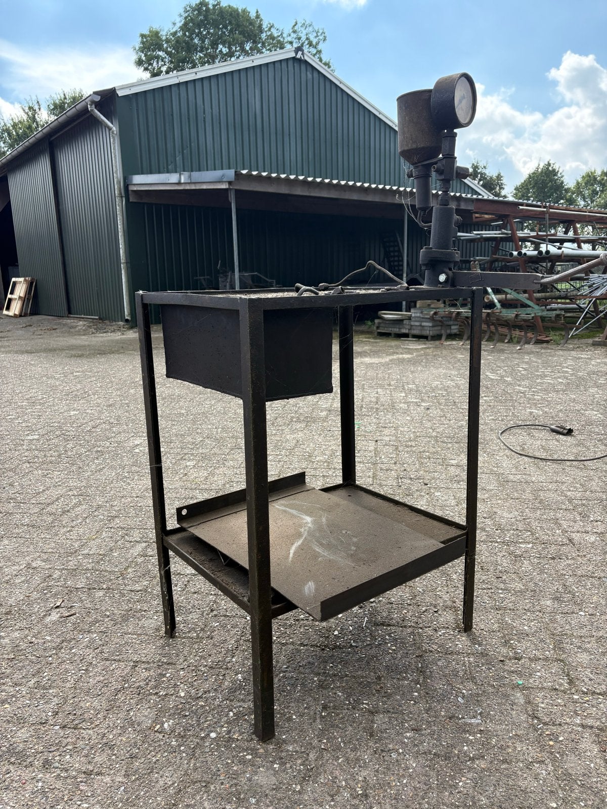 Diesel verstuiver tester met manometer, Ophalen of Verzenden