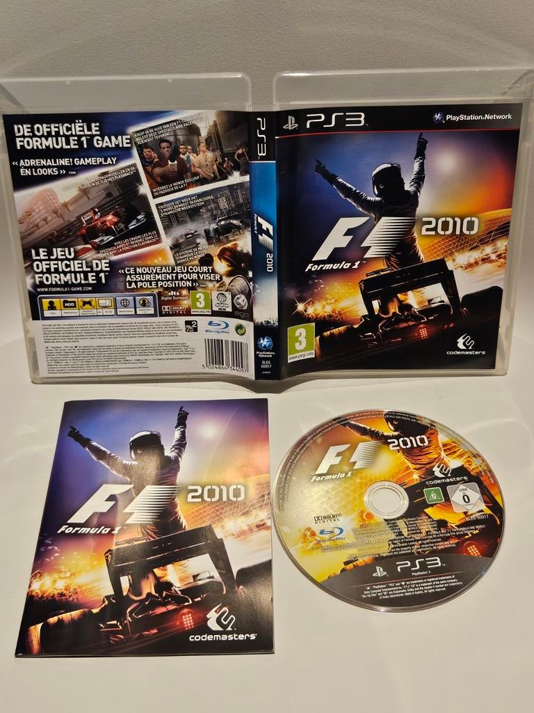 F1 2010 PS3, Spelcomputers en Games, Games | Sony PlayStation 3, 1 speler, Racen en Vliegen, Ophalen of Verzenden, Zo goed als nieuw